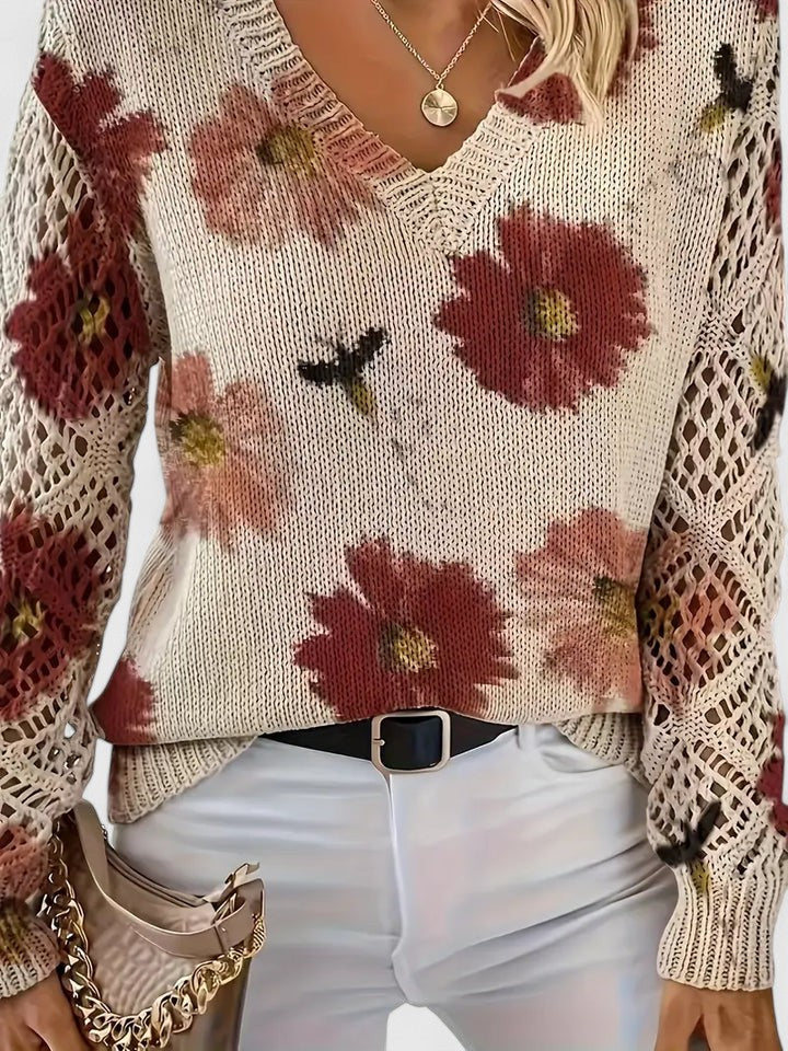 Valmère™ | pull harmonie florale