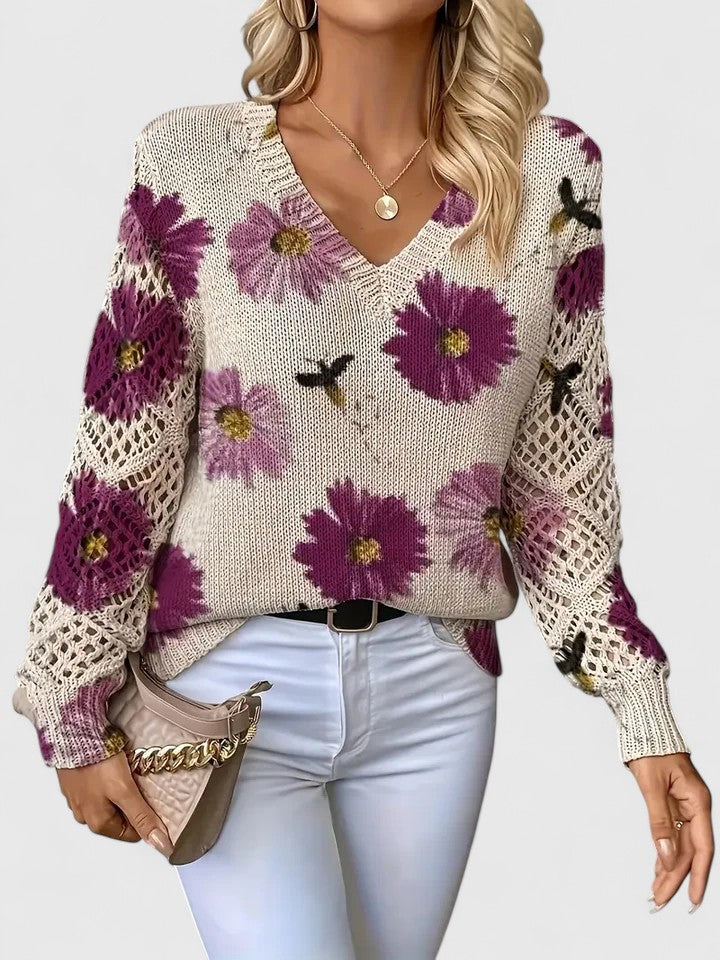 Valmère™ | pull harmonie florale