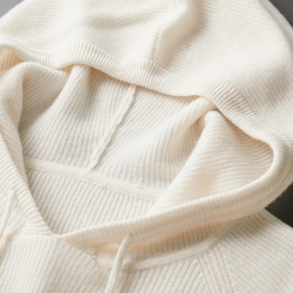 Valmère™ | Pull à capuche en laine mérinos Arezzo
