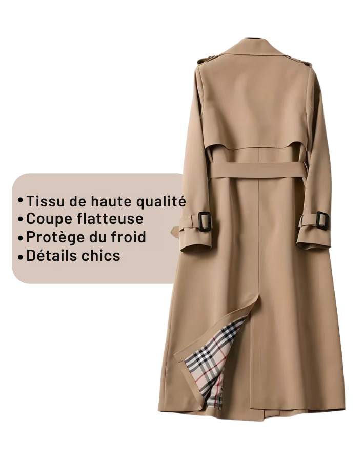Valmère™ | Trench Élégance Intemporelle