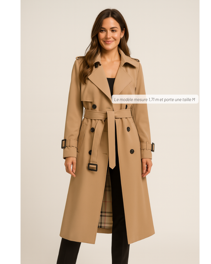 Valmère™ | Trench Élégance Intemporelle