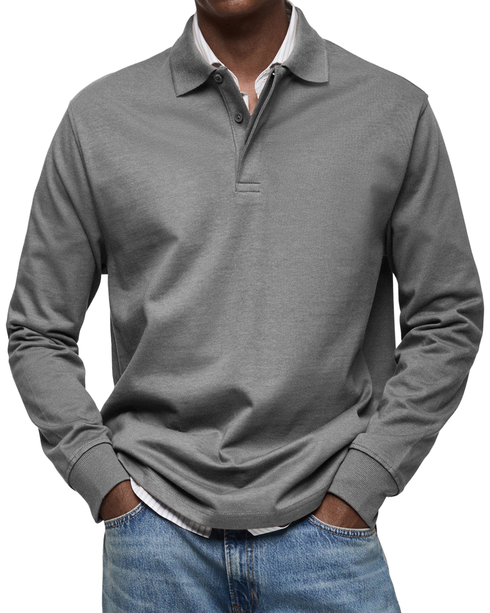 Valmère™ | Polo de luxe à manches longues