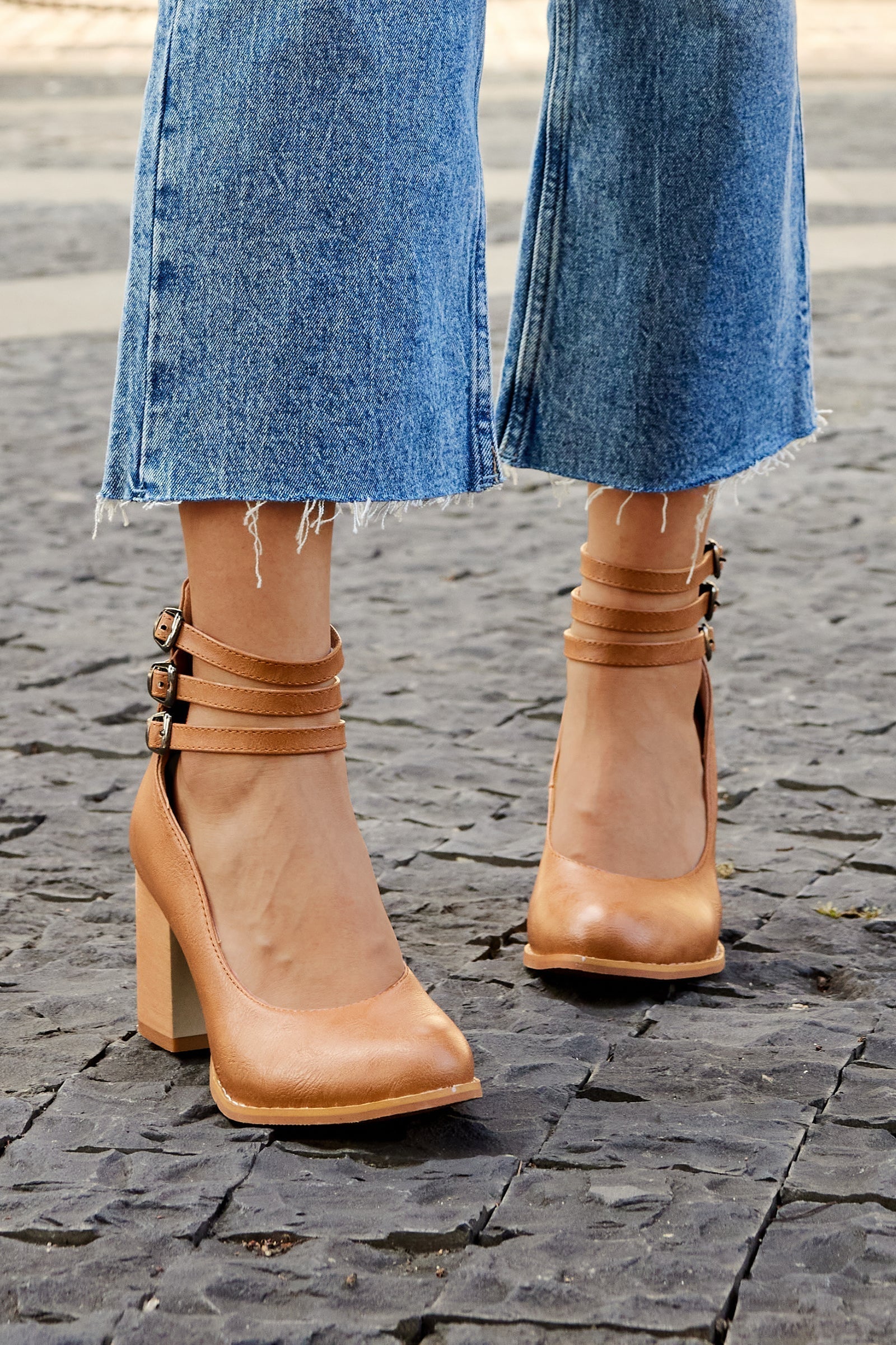 Valmère™ | Sandales À Talon Épais Élégance