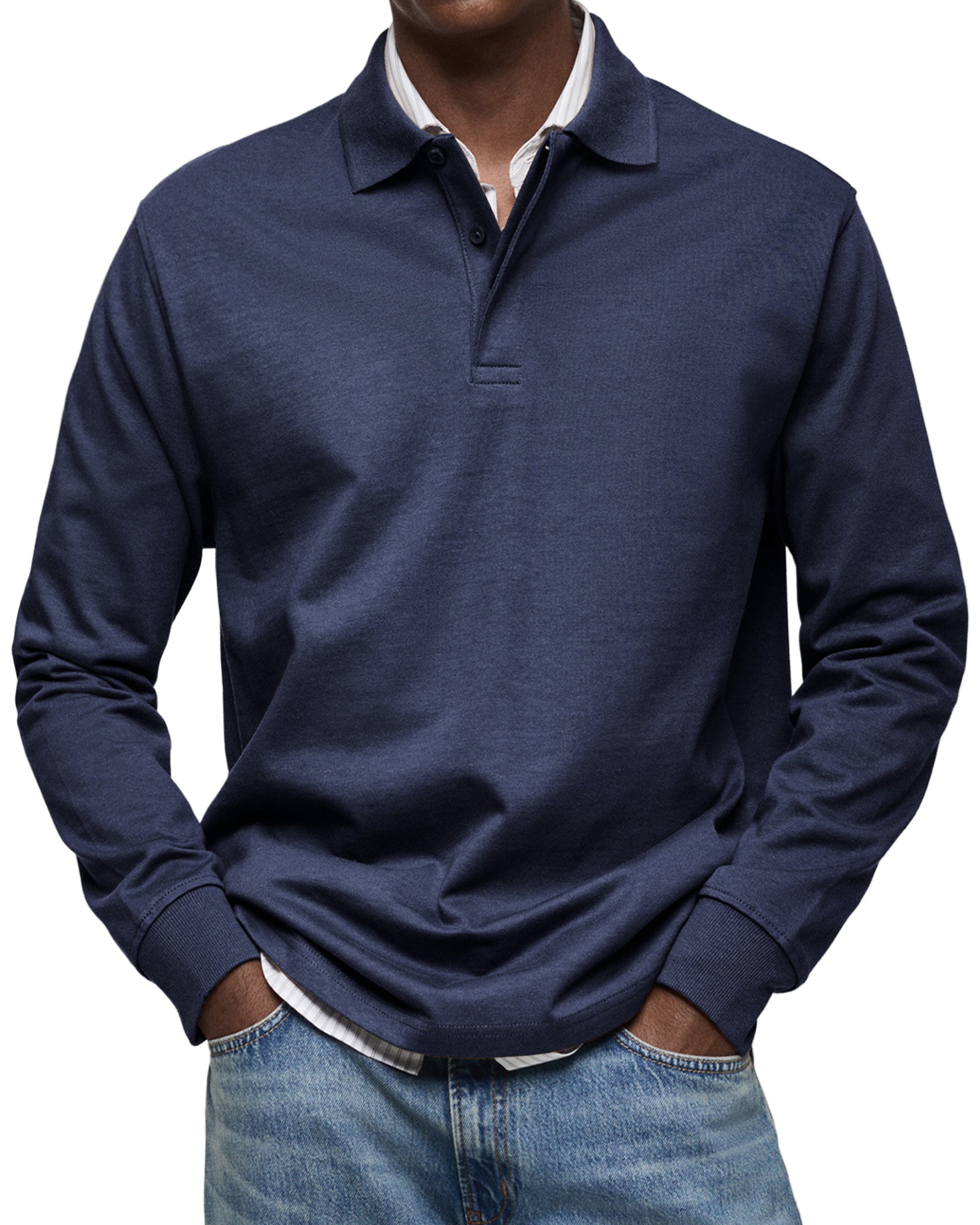 Valmère™ | Polo de luxe à manches longues