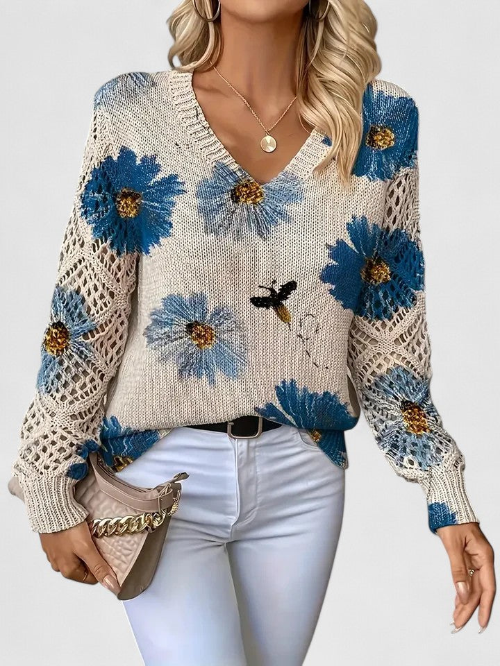 Valmère™ | pull harmonie florale
