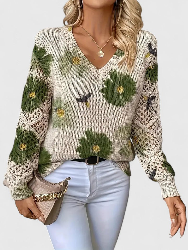 Valmère™ | pull harmonie florale