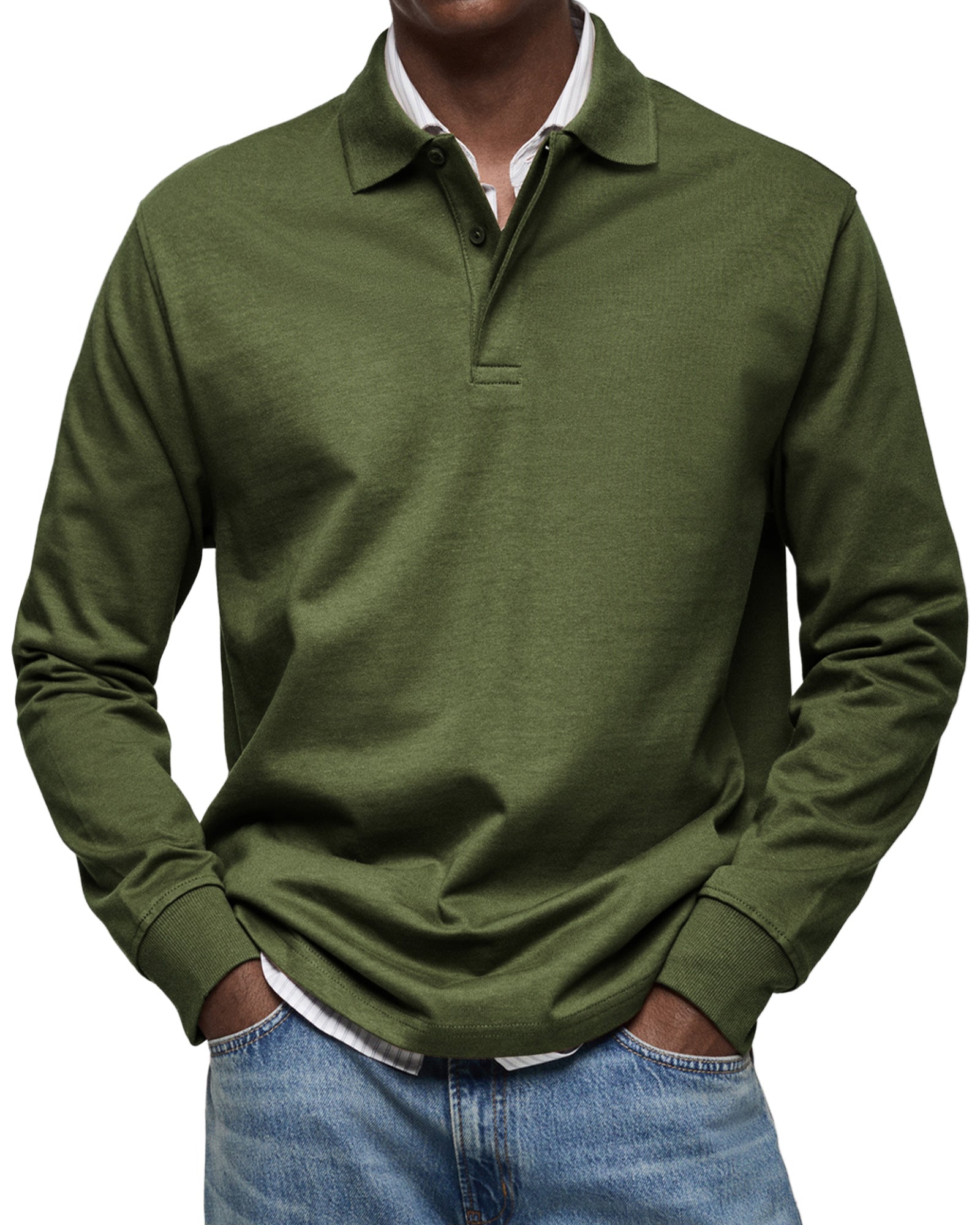 Valmère™ | Polo de luxe à manches longues