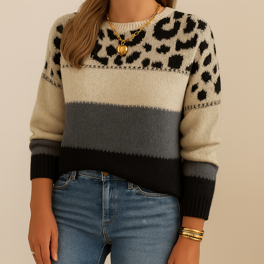 Valmère™ | Pull Léopard Douceur d’Hiver