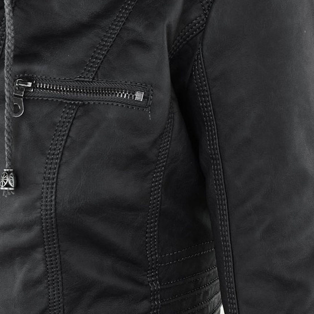 Valmère™ | Veste Cuir Moderne