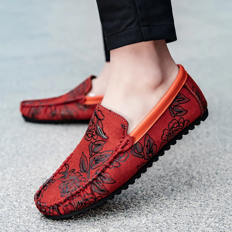 Valmère™ | Mocassins en cuir à fleurs