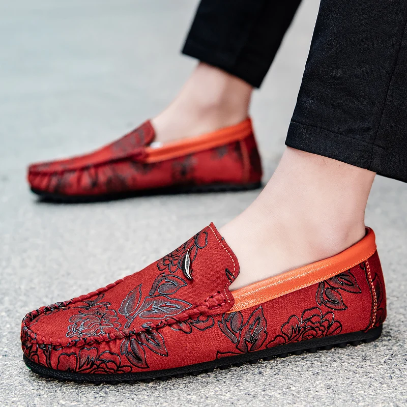 Valmère™ | Mocassins en cuir à fleurs