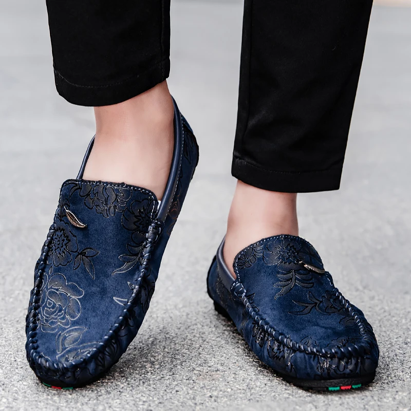 Valmère™ | Mocassins en cuir à fleurs