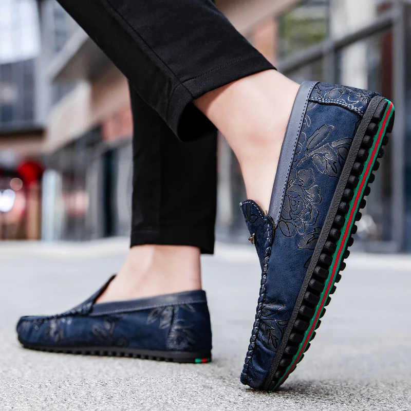 Valmère™ | Mocassins en cuir à fleurs