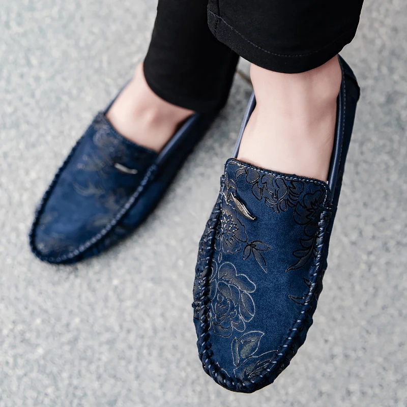 Valmère™ | Mocassins en cuir à fleurs