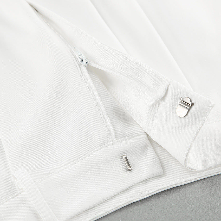 Valmère™ | pantalon palazzo blanc élégance