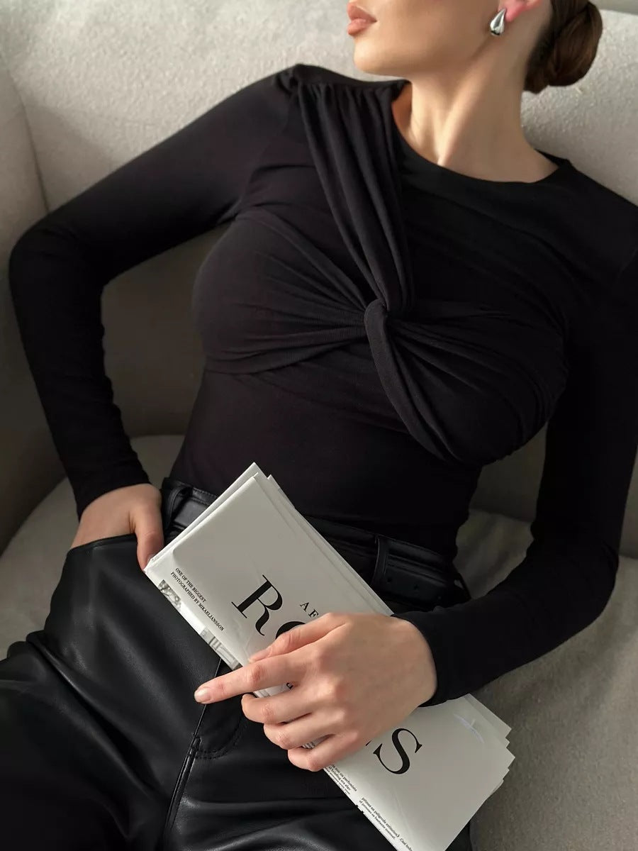 Valmère™ | haut adèle drapé élégant