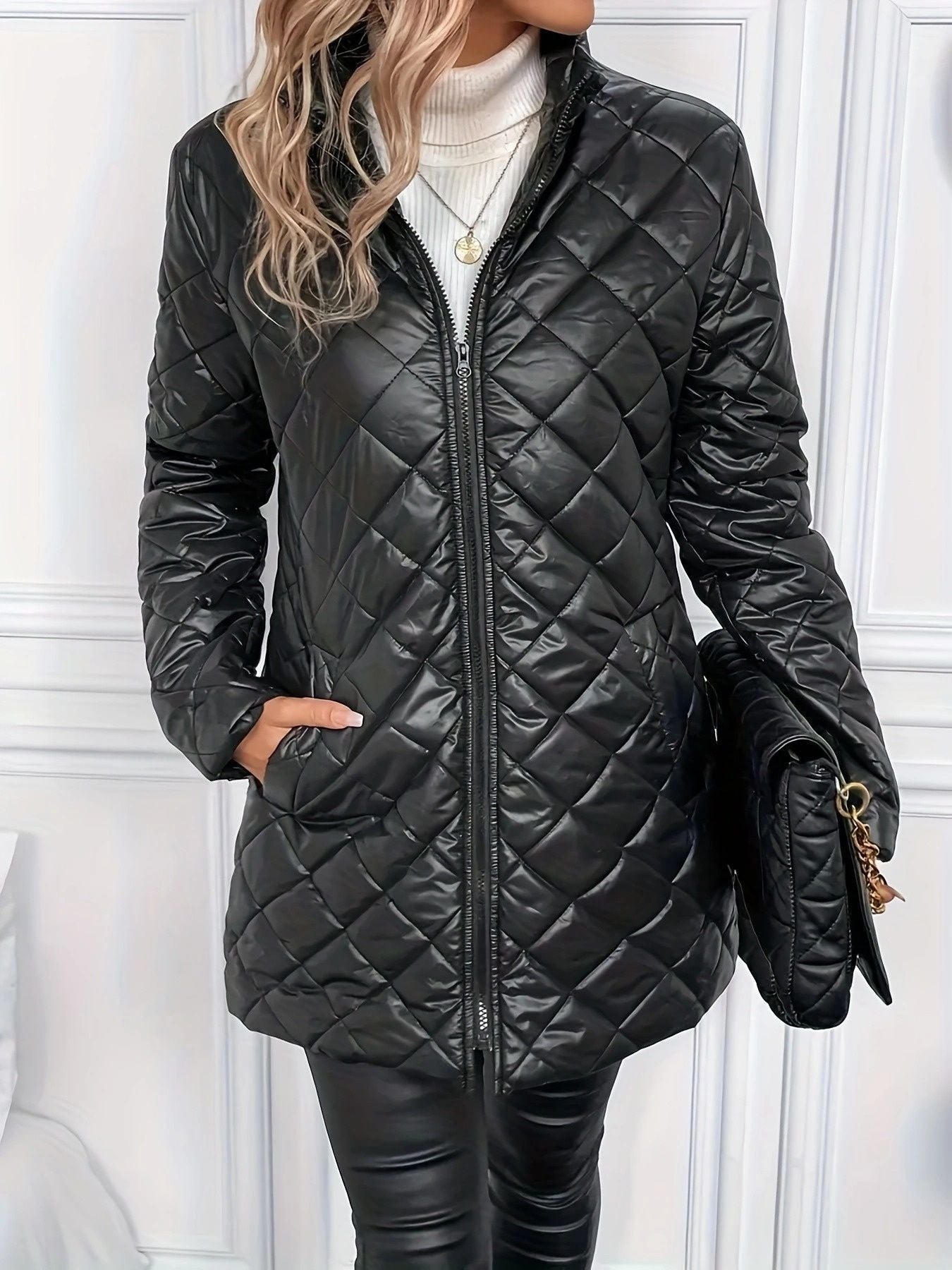 Valmère™ | Manteau Matelassé Élégance