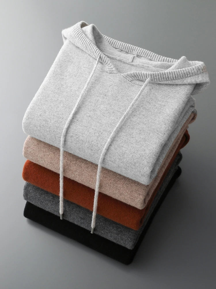 Valmère™ | Pull à capuche en laine mérinos Sirlus