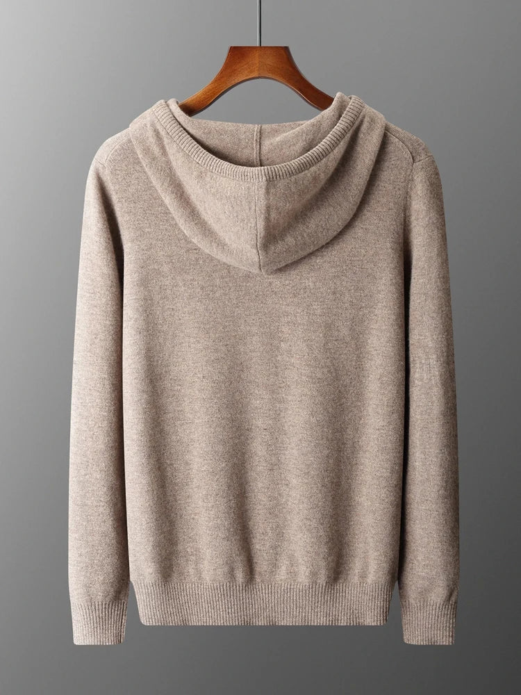 Valmère™ | Pull à capuche en laine mérinos Sirlus
