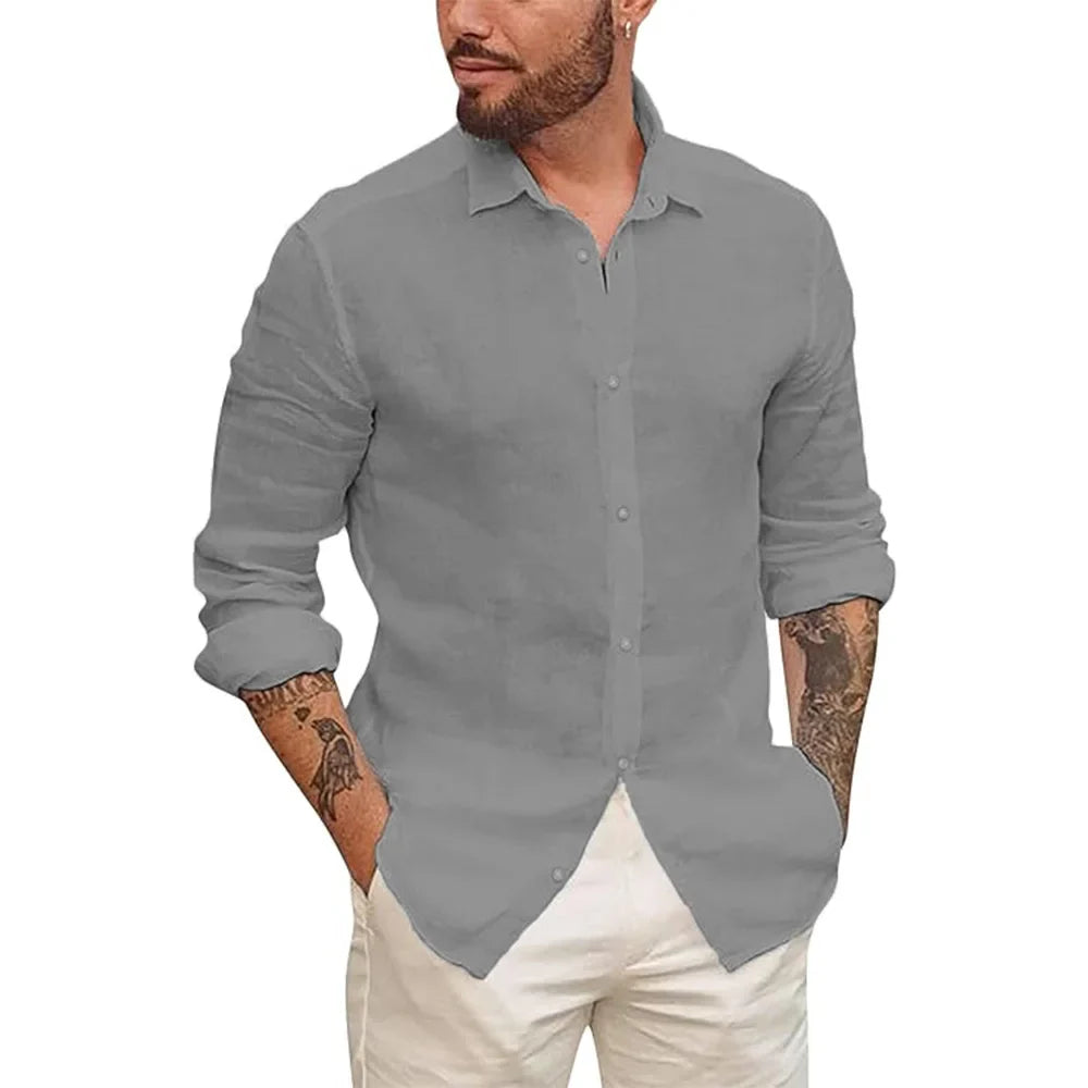 Valmère™ | Chemise hawaïenne en coton et lin