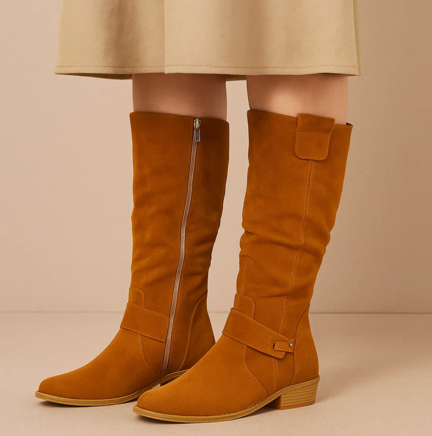 Valmère™ | Bottes en Daim Élégantes