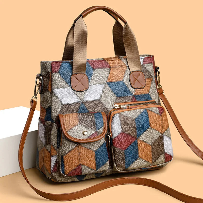 Valmère™ | Sac Cuir Mosaïque Classique