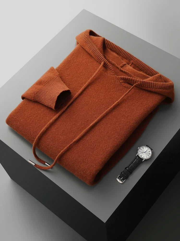 Valmère™ | Pull à capuche en laine mérinos Sirlus