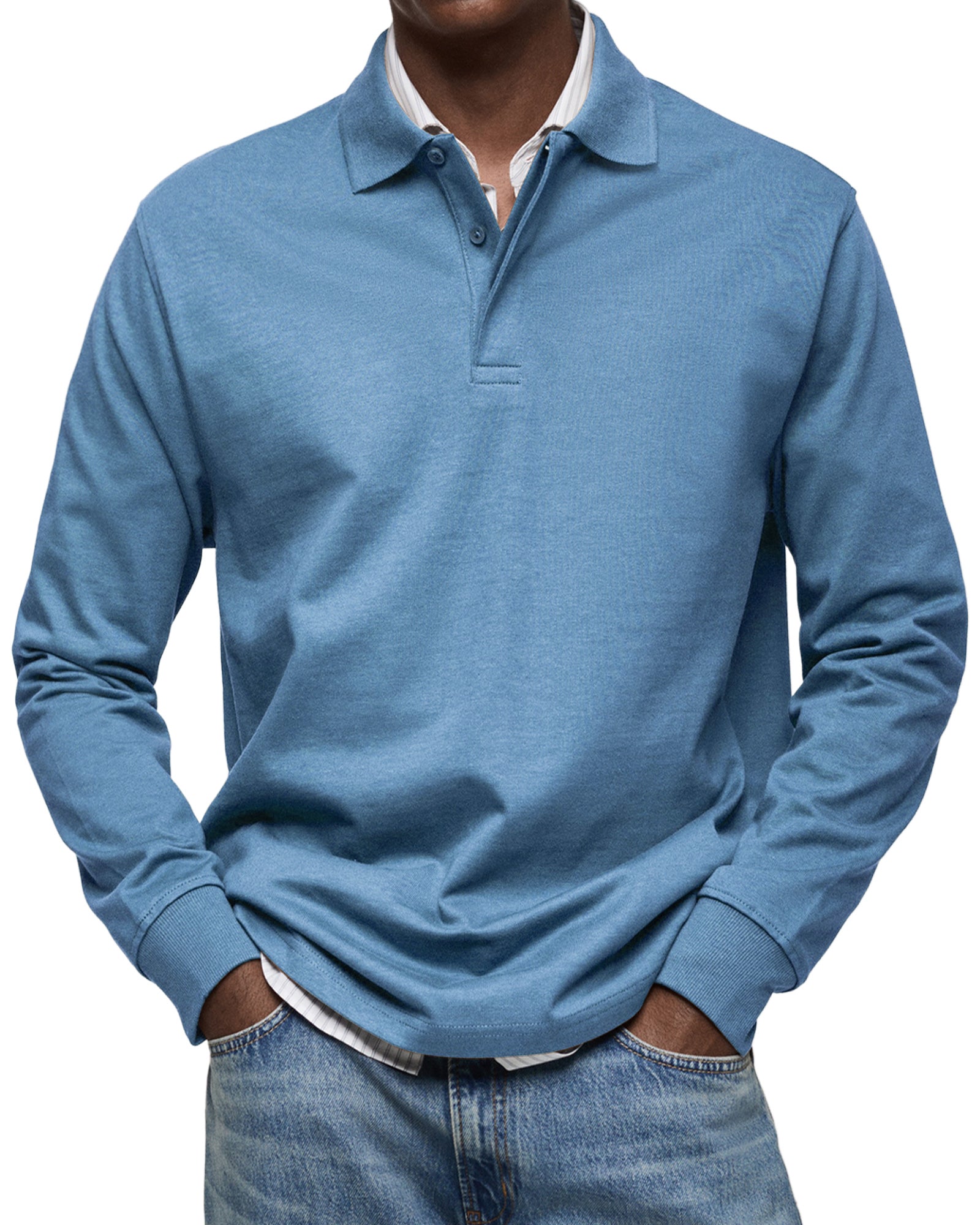Valmère™ | Polo de luxe à manches longues