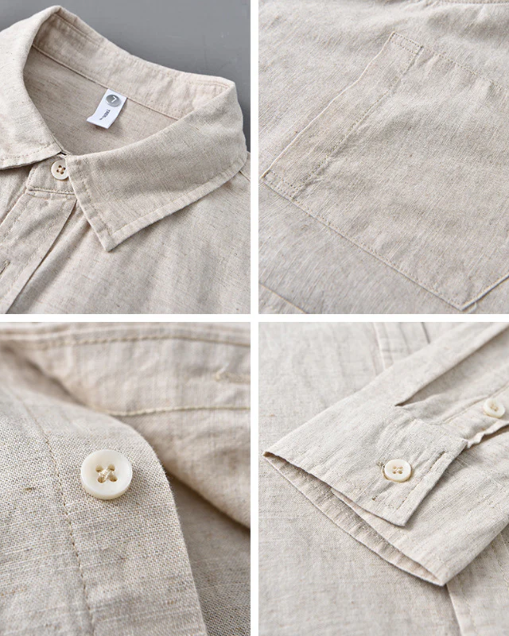 Valmère™ | Chemise en lin Doha