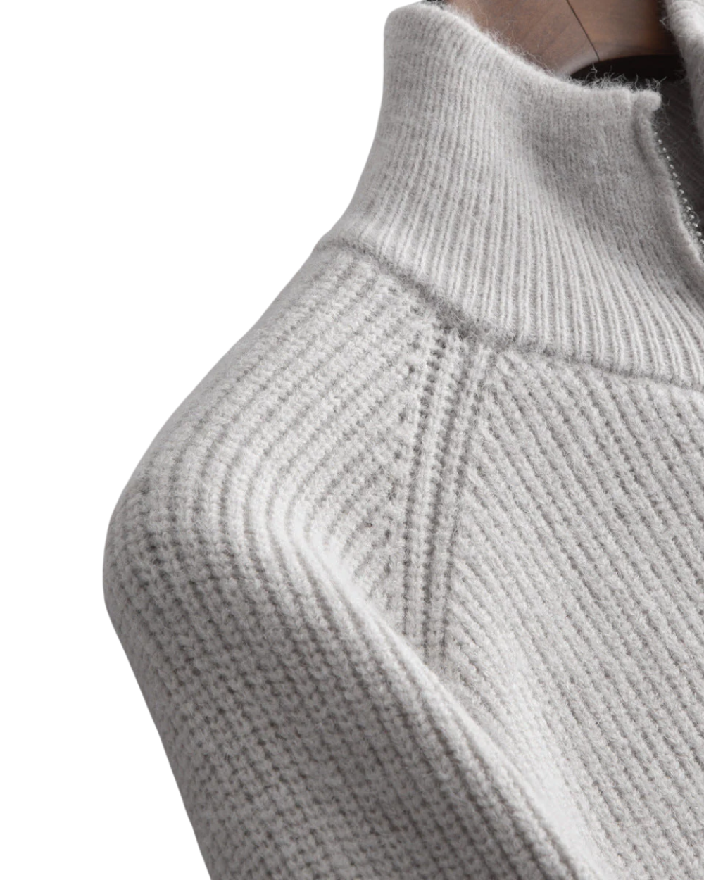 Valmère™ | Cardigan zippé en laine mérinos