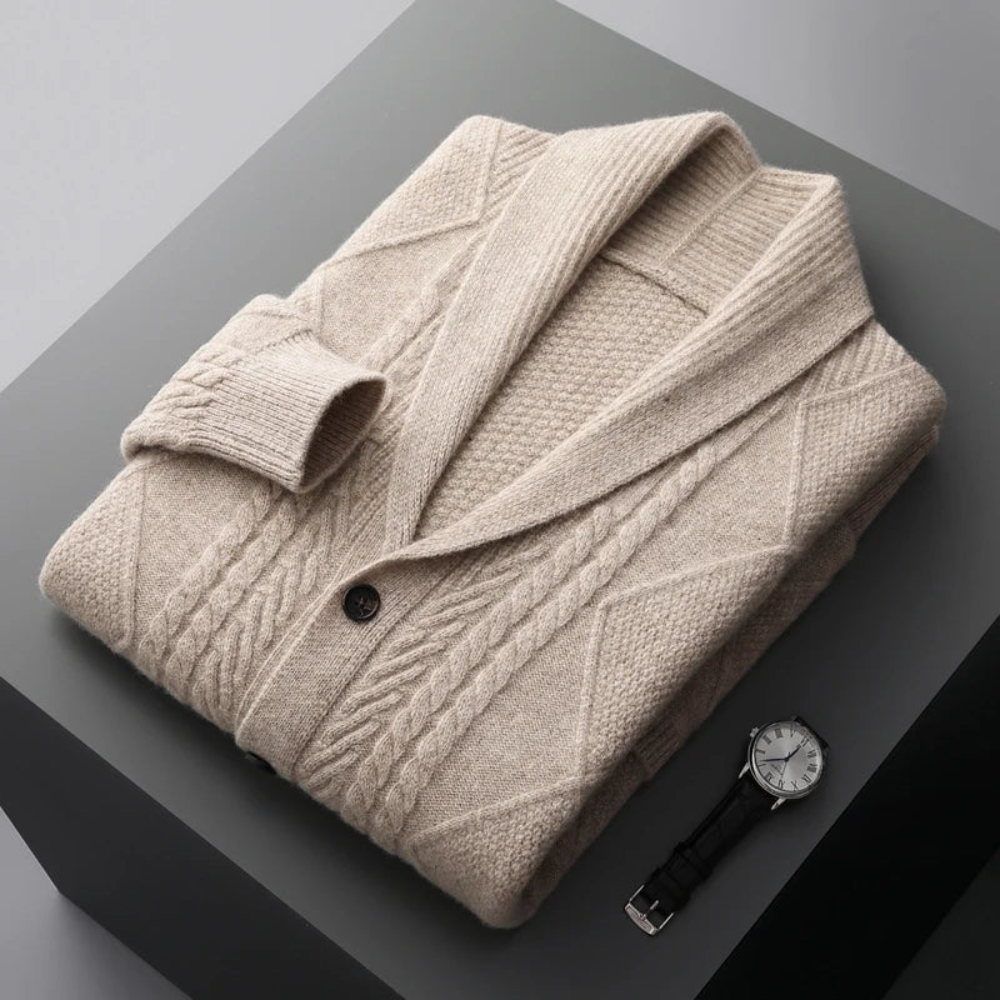 Valmère™ | Cardigan en laine mérinos Savoca