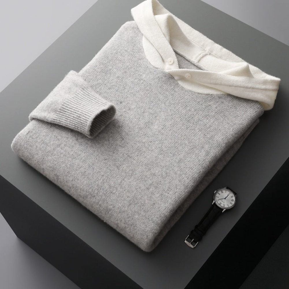 Valmère™ | Pull à capuche en laine mérinos Nova