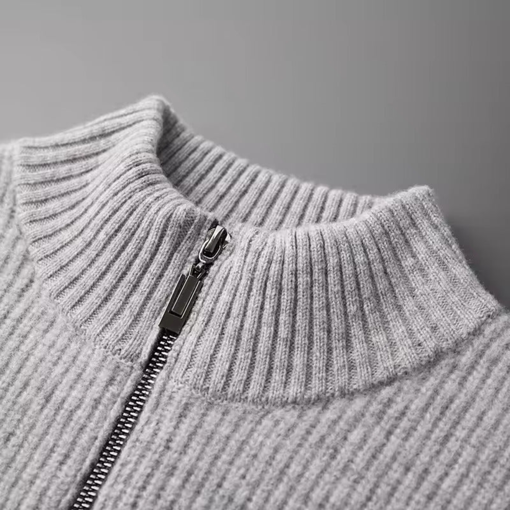 Valmère™ | Gilet côtelé en cachemire