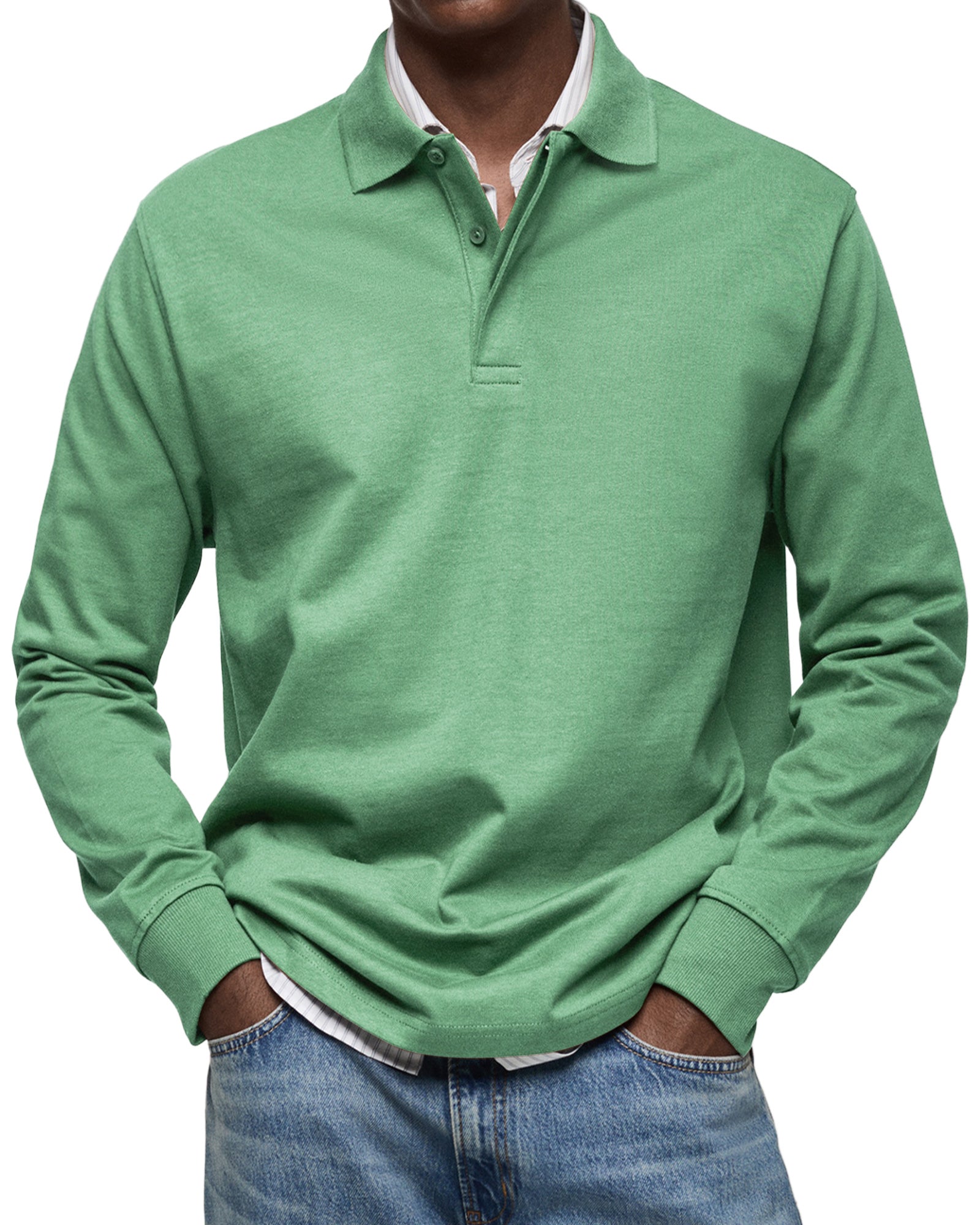 Valmère™ | Polo de luxe à manches longues