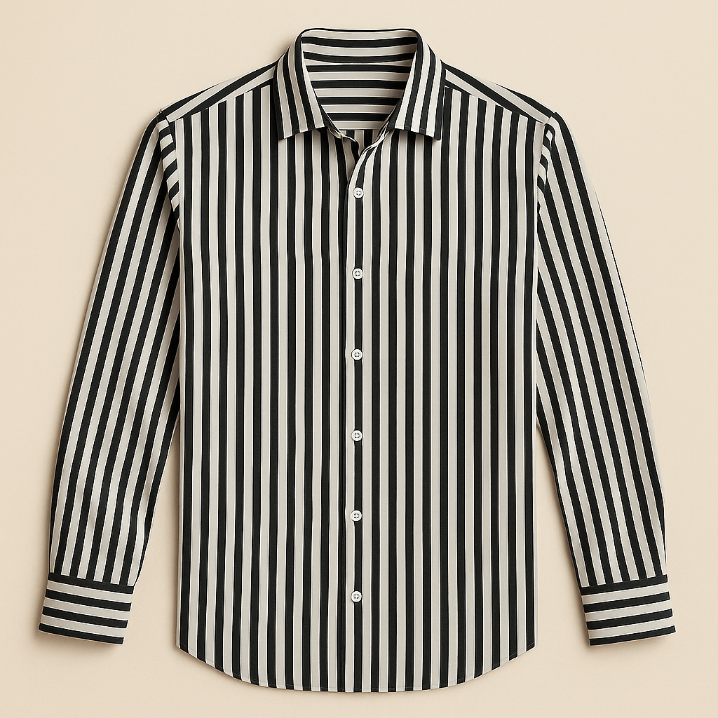 Valmère™ | Florence Striped Dress Shirt