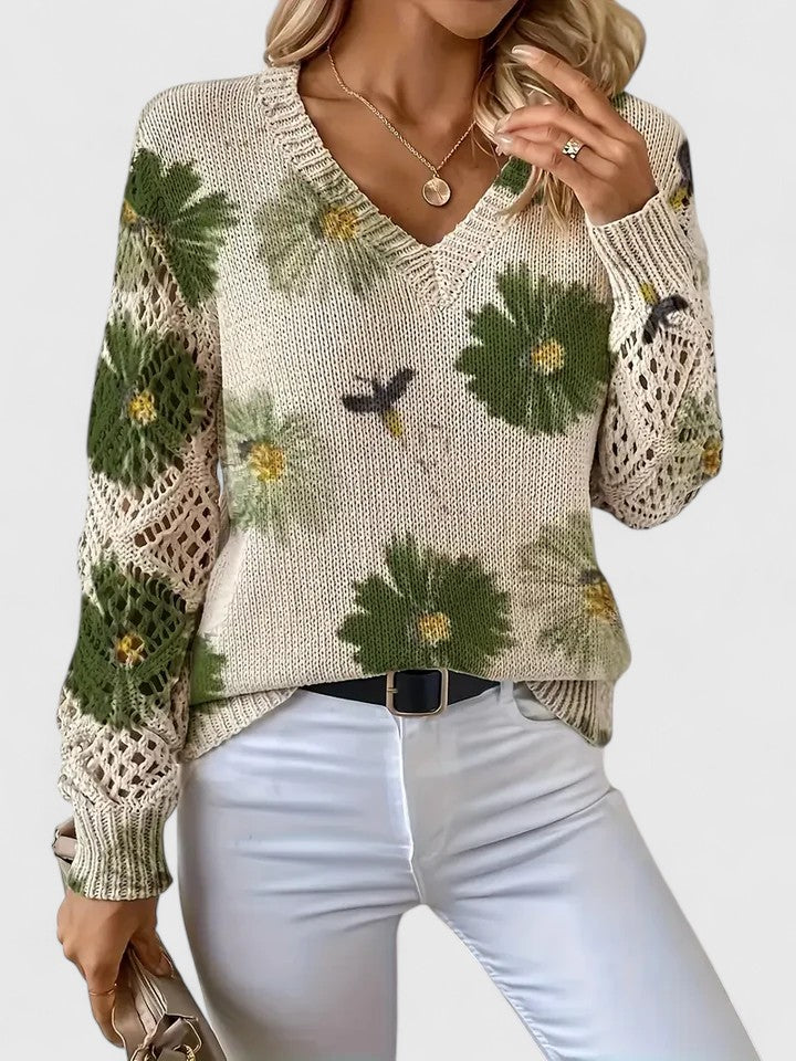 Valmère™ | pull harmonie florale