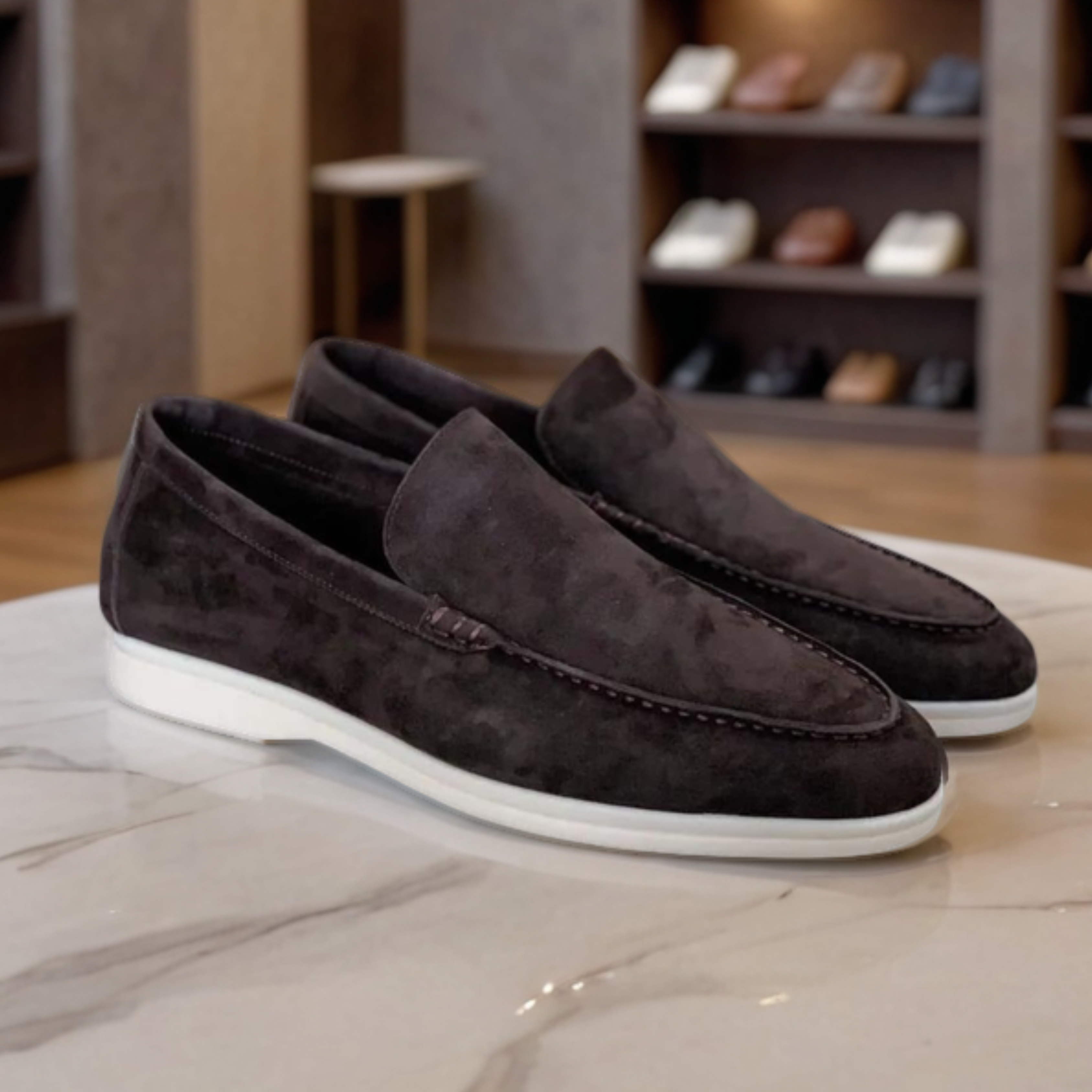 Valmère™ | Mocassins en daim de qualité supérieure
