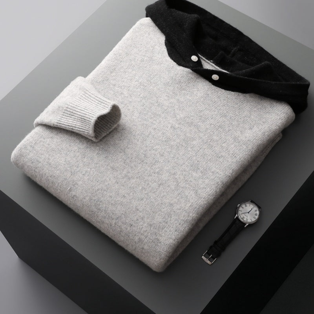 Valmère™ | Pull à capuche en laine mérinos Nova
