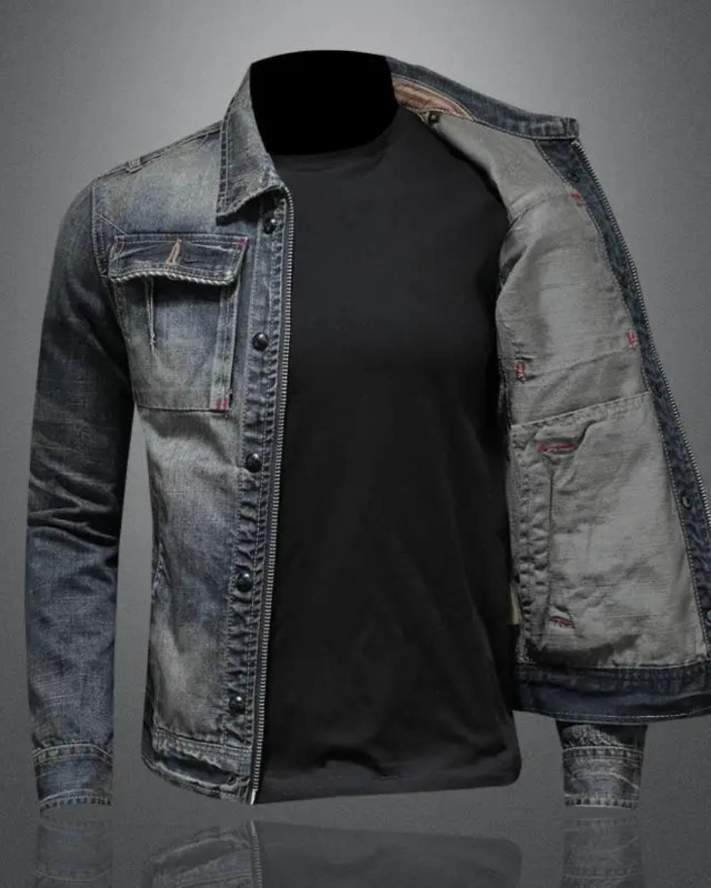 Valmère™ | Veste en denim de qualité supérieure