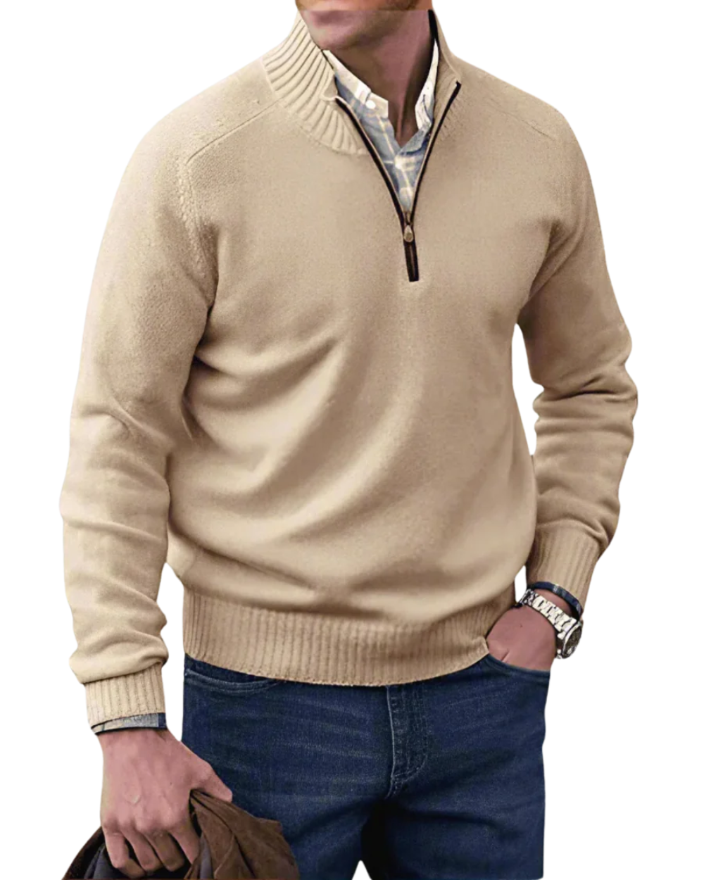 Valmère™ | Pull zippé décontracté