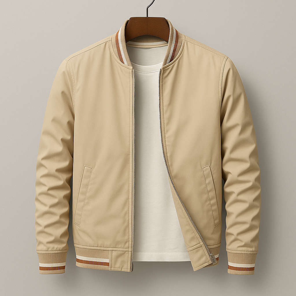 Valmère™ | Blouson Bomber élégant à rayures