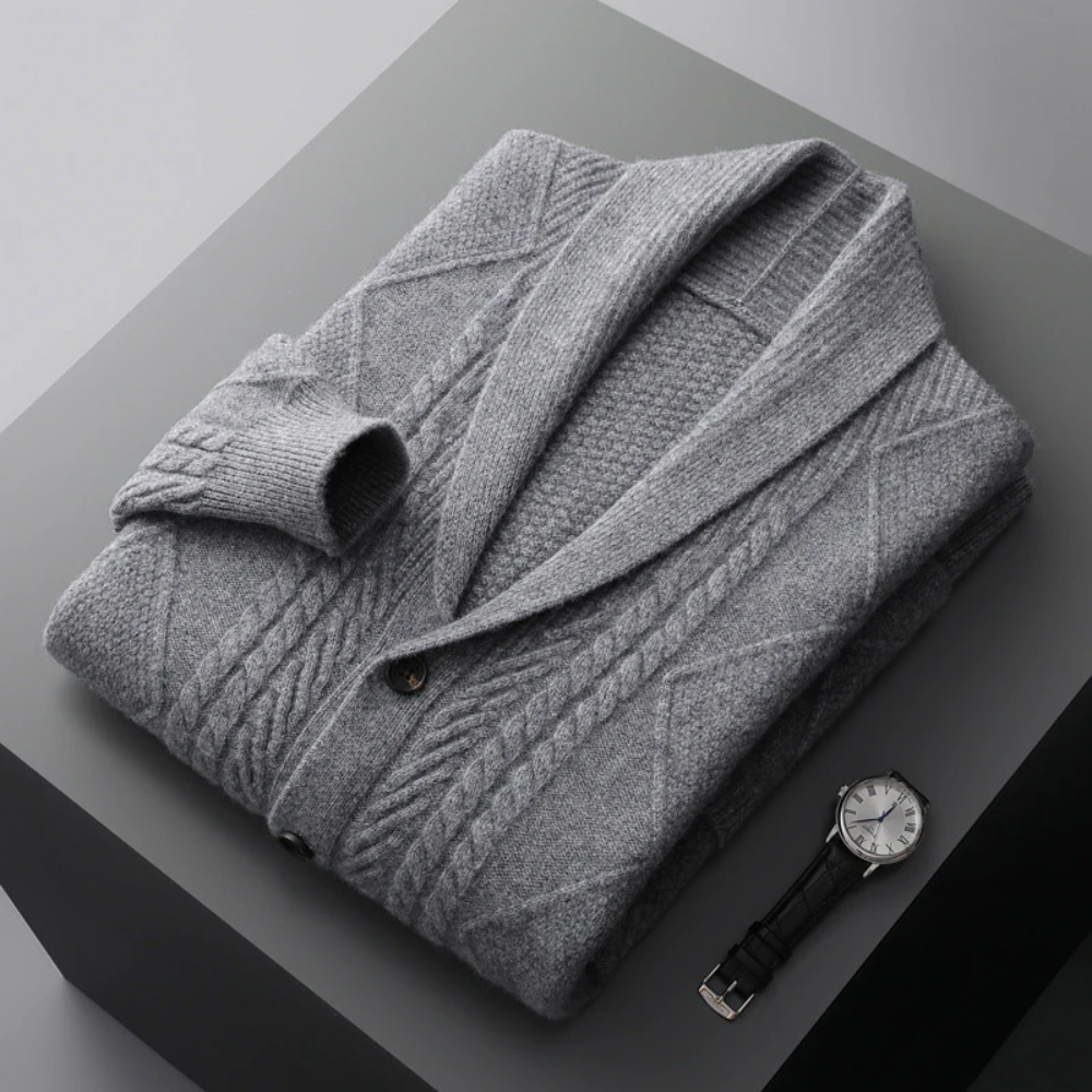 Valmère™ | Cardigan en laine mérinos Savoca