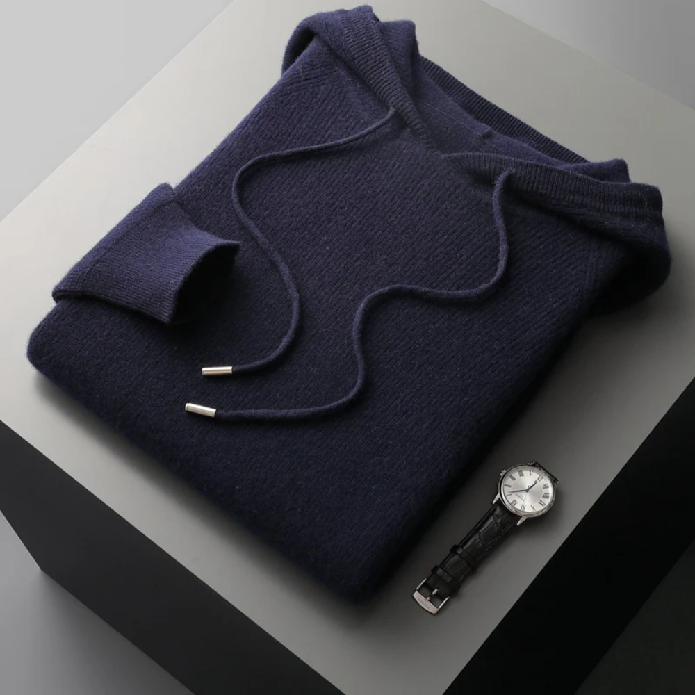 Valmère™ | Pull à capuche en laine mérinos Arezzo