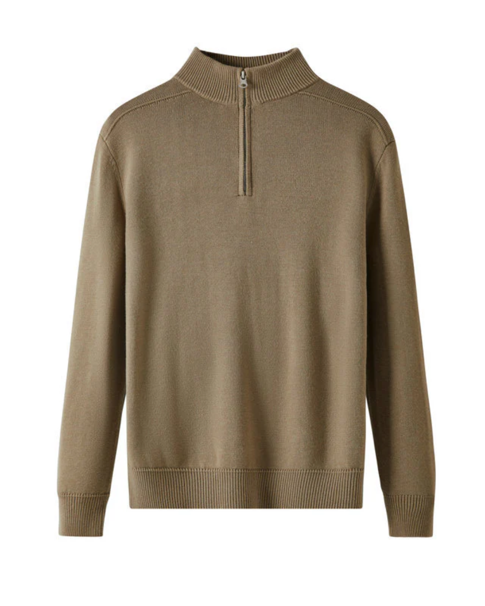 Valmère™ | Capri Merino Wool Zip Sweater
