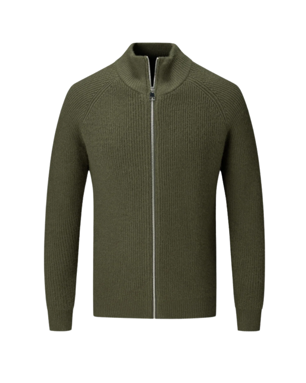 Valmère™ | Cardigan zippé en laine mérinos
