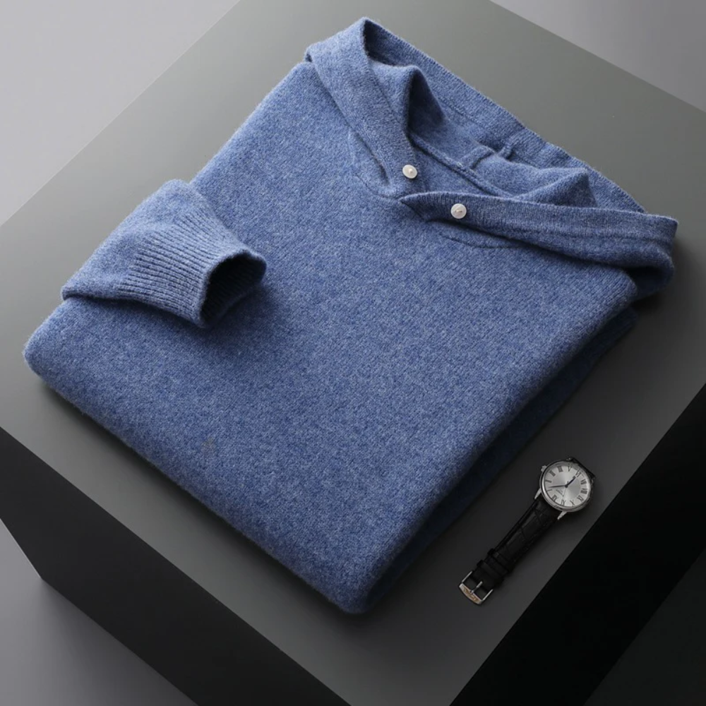 Valmère™ | Pull à capuche en laine mérinos Nova
