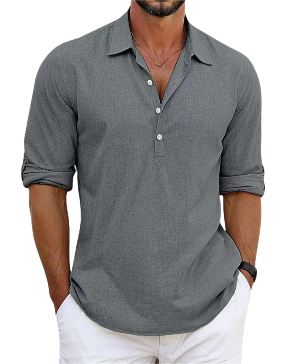 Valmère™ | Chemise en lin de qualité supérieure