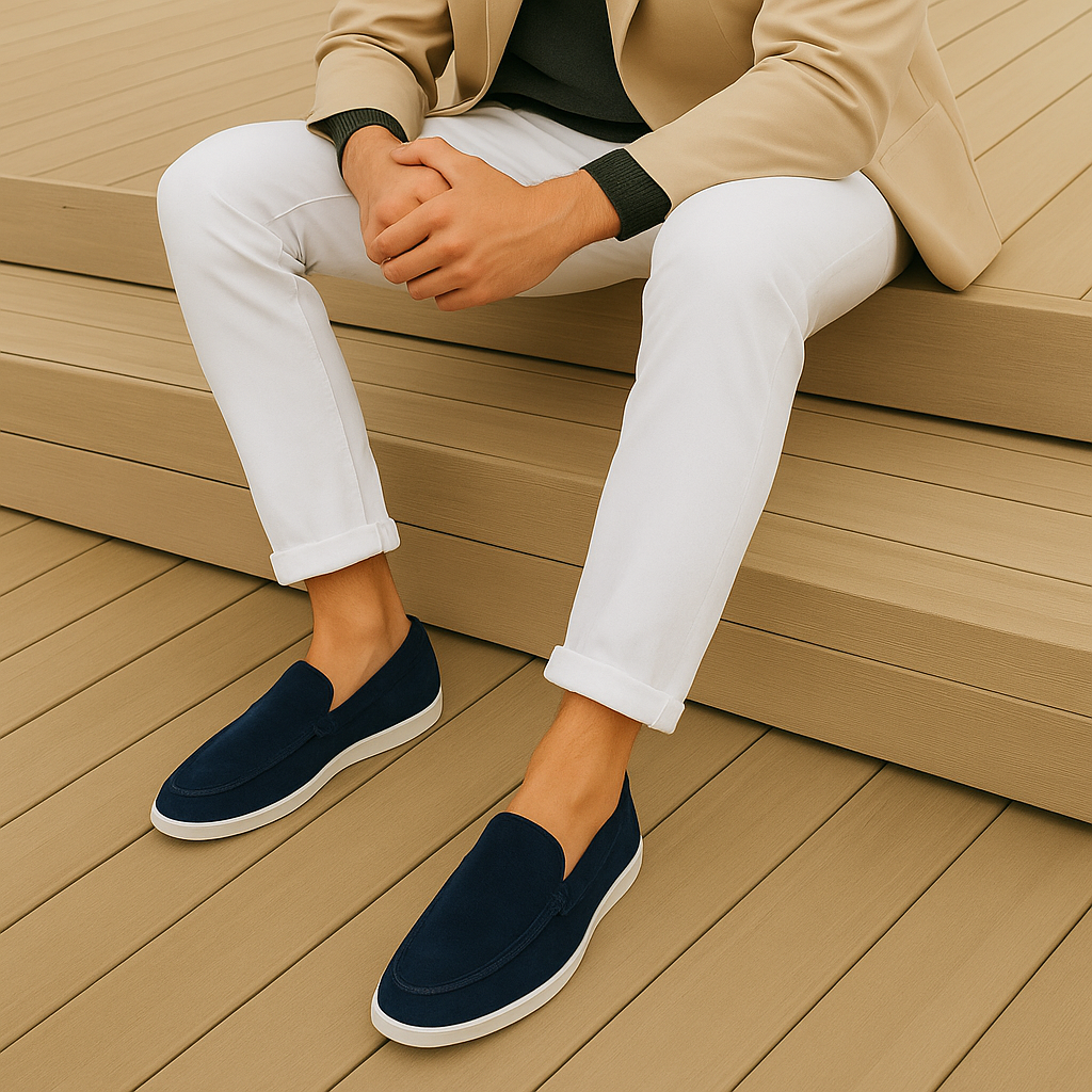 LUCAS | Mocassins Élégants en Daim