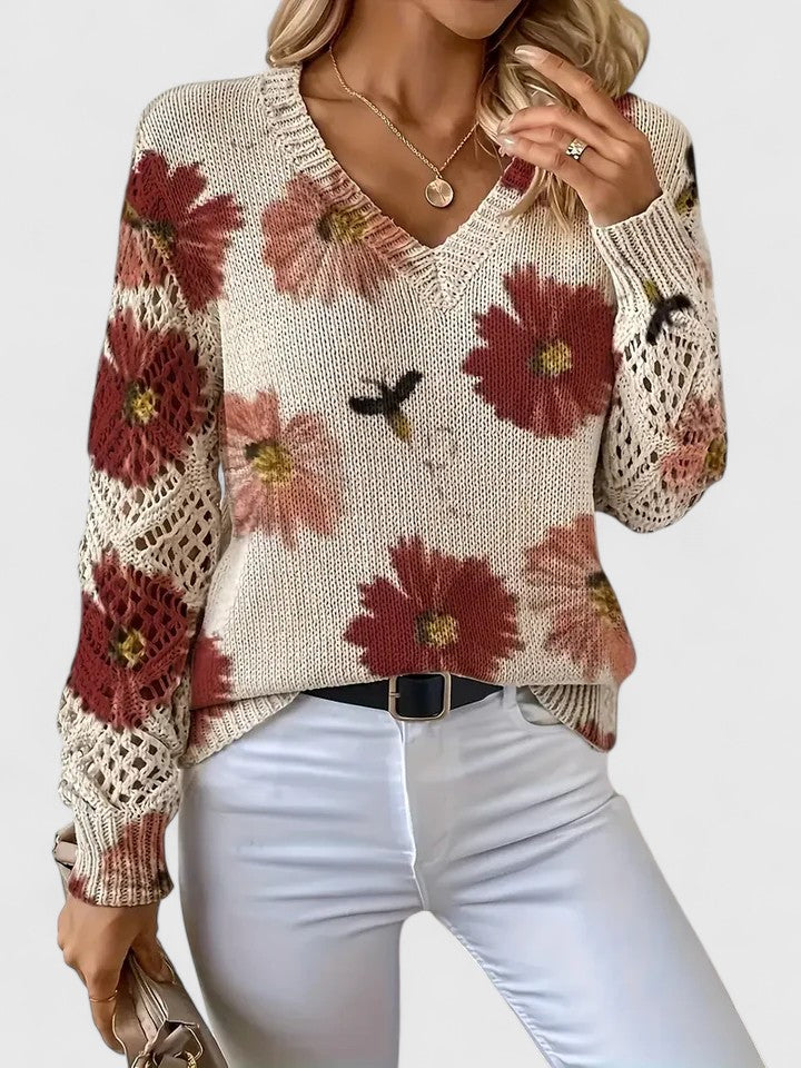 Valmère™ | pull harmonie florale