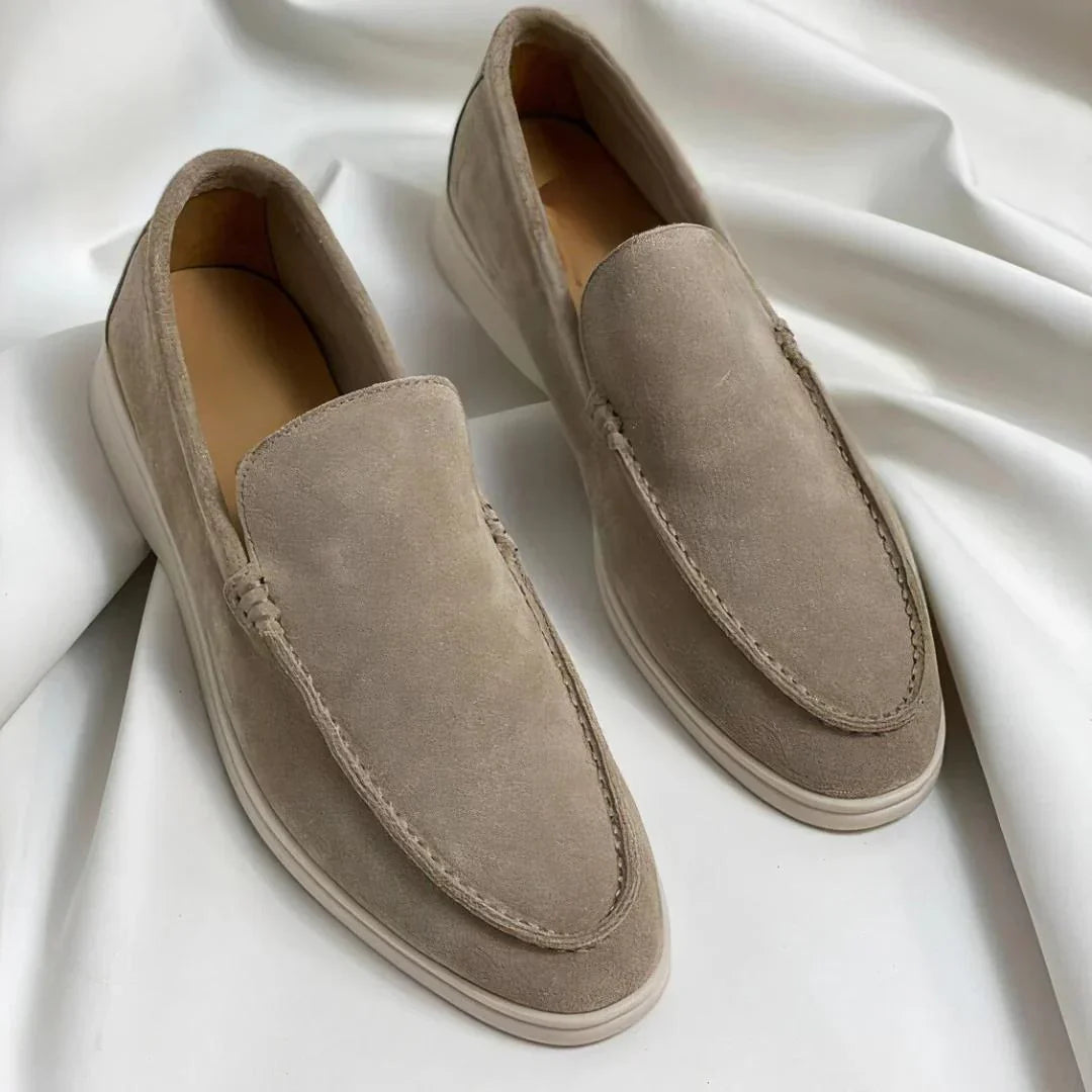 LUCAS | Mocassins Élégants en Daim